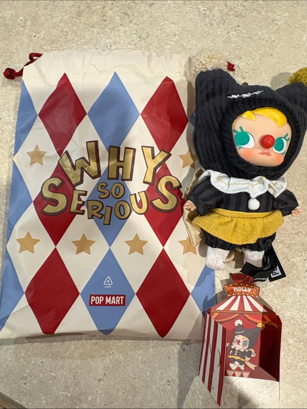 Why So Serious- Popmart String Puppet